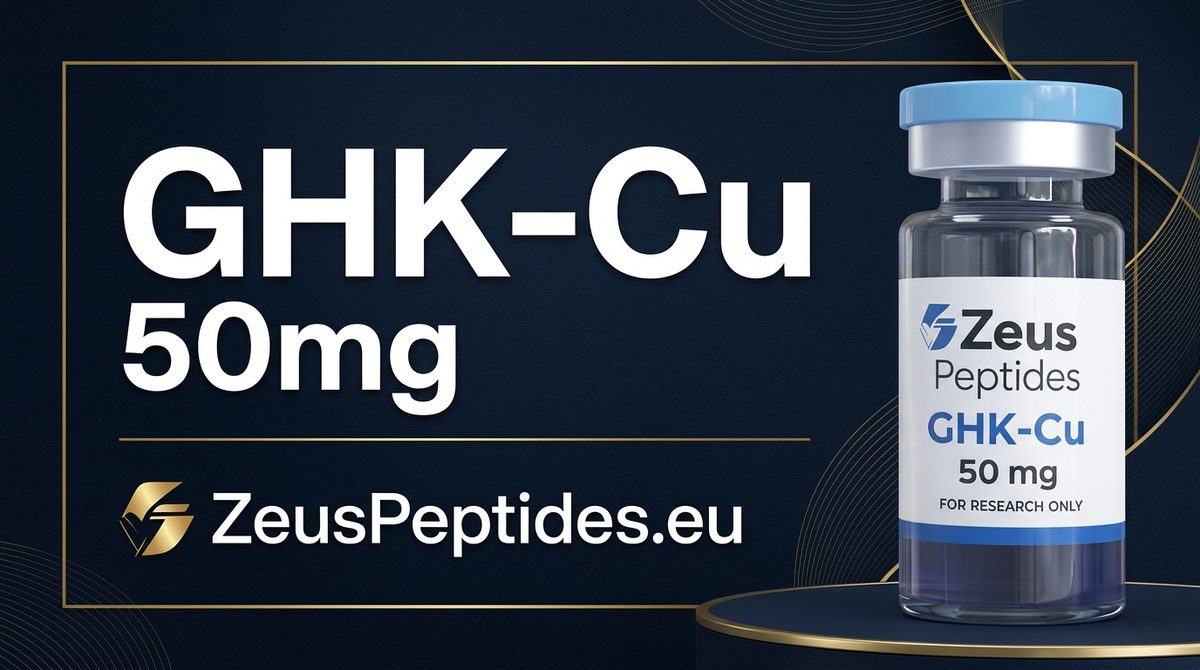GHK-Cu Peptide: Onderzoek naar Huid, Collageen en Cellulaire Signalering